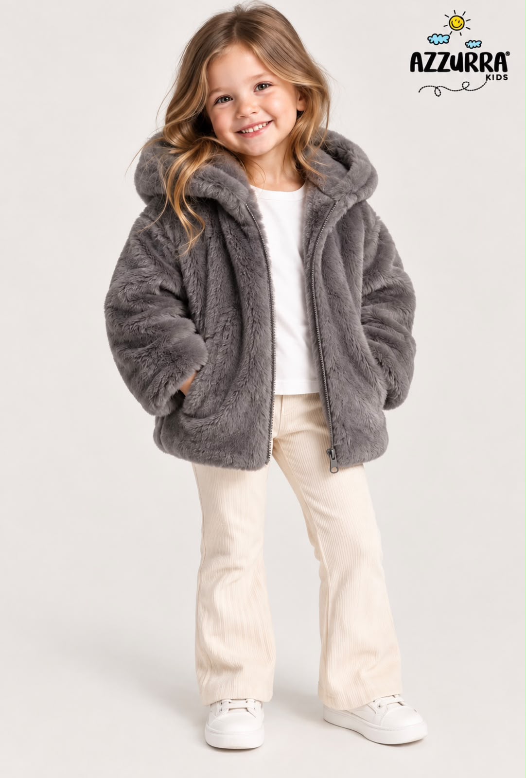 FUR DARK GREY JACKET