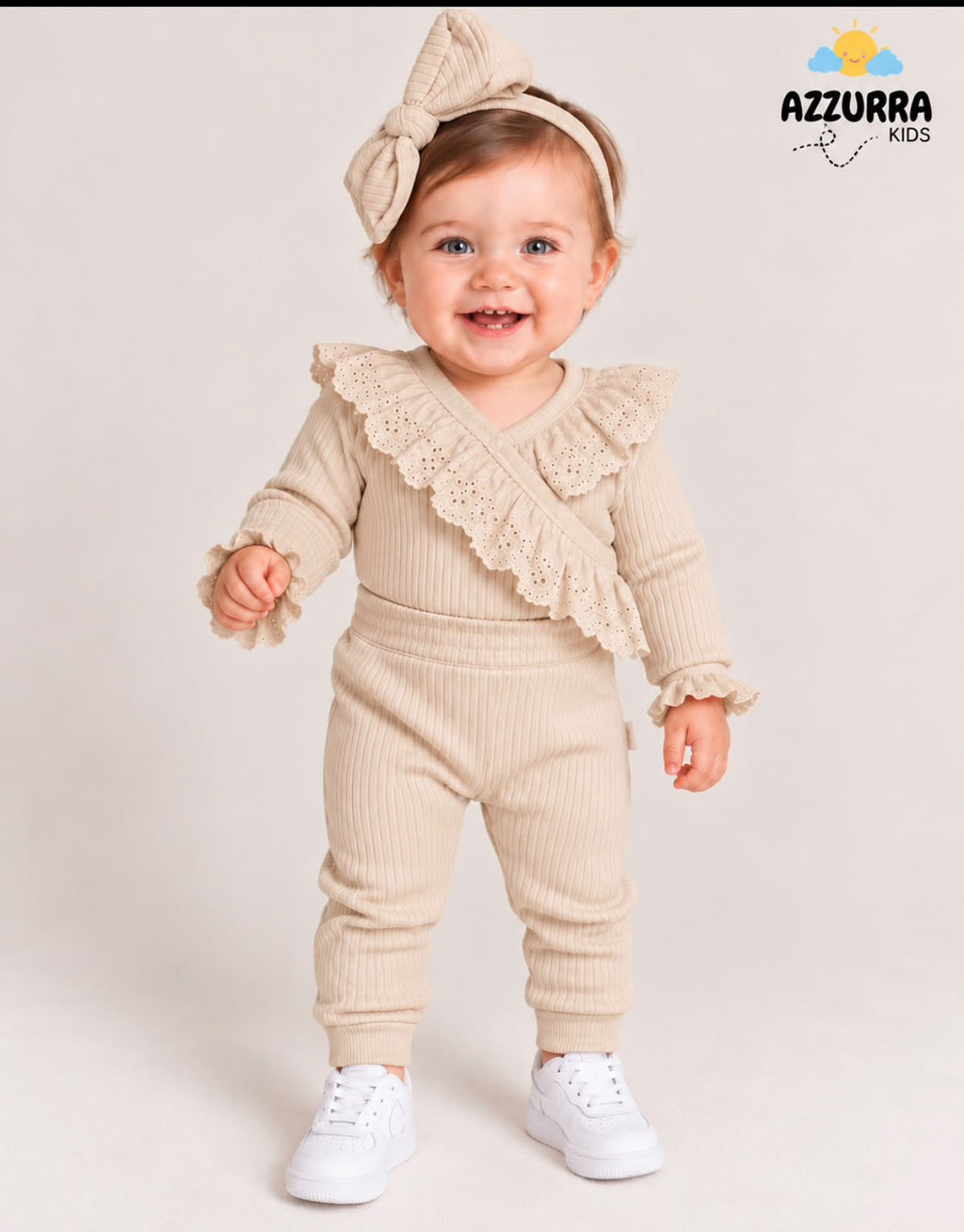 BEIGE PANT SET