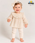 BEIGE PANT SET