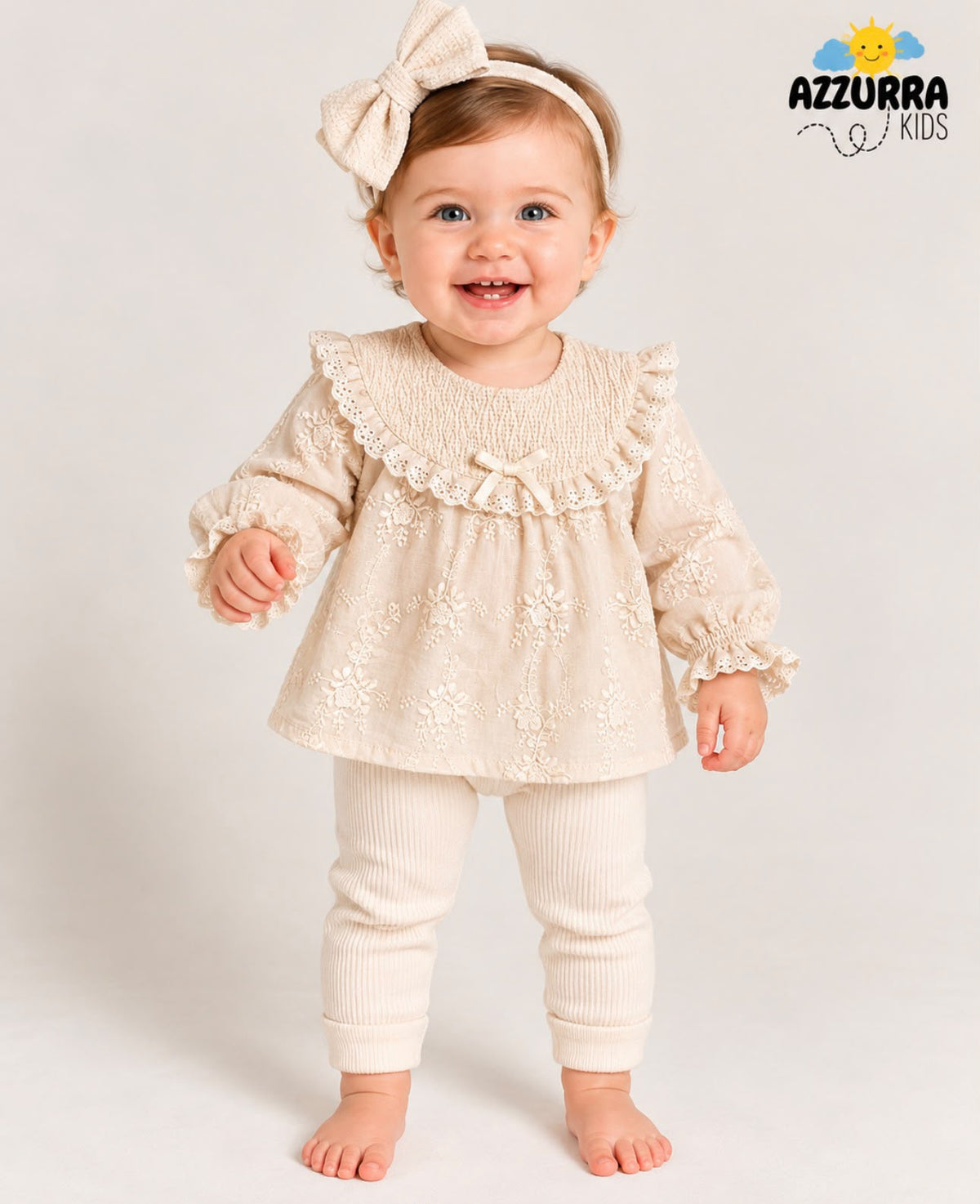 BEIGE PANT SET