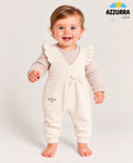 BEIGE OVERALL WITH ROSEWOOD TOP