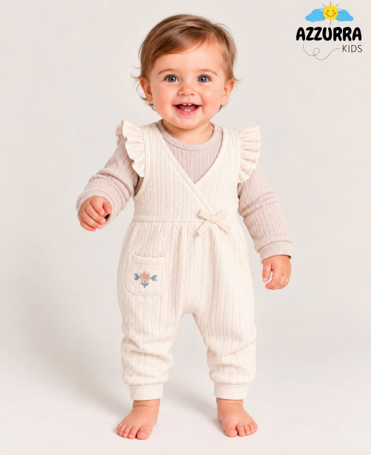 BEIGE OVERALL WITH ROSEWOOD TOP