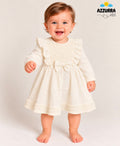 WHITE BOW DRESS