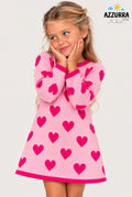 PINK HEART DRESS