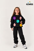 FLORAL  FLEECE SET