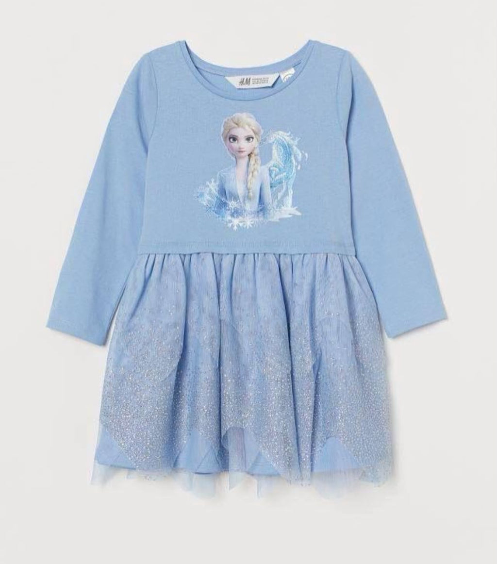 ELSA LIGHT BLUE TUTU DRESS