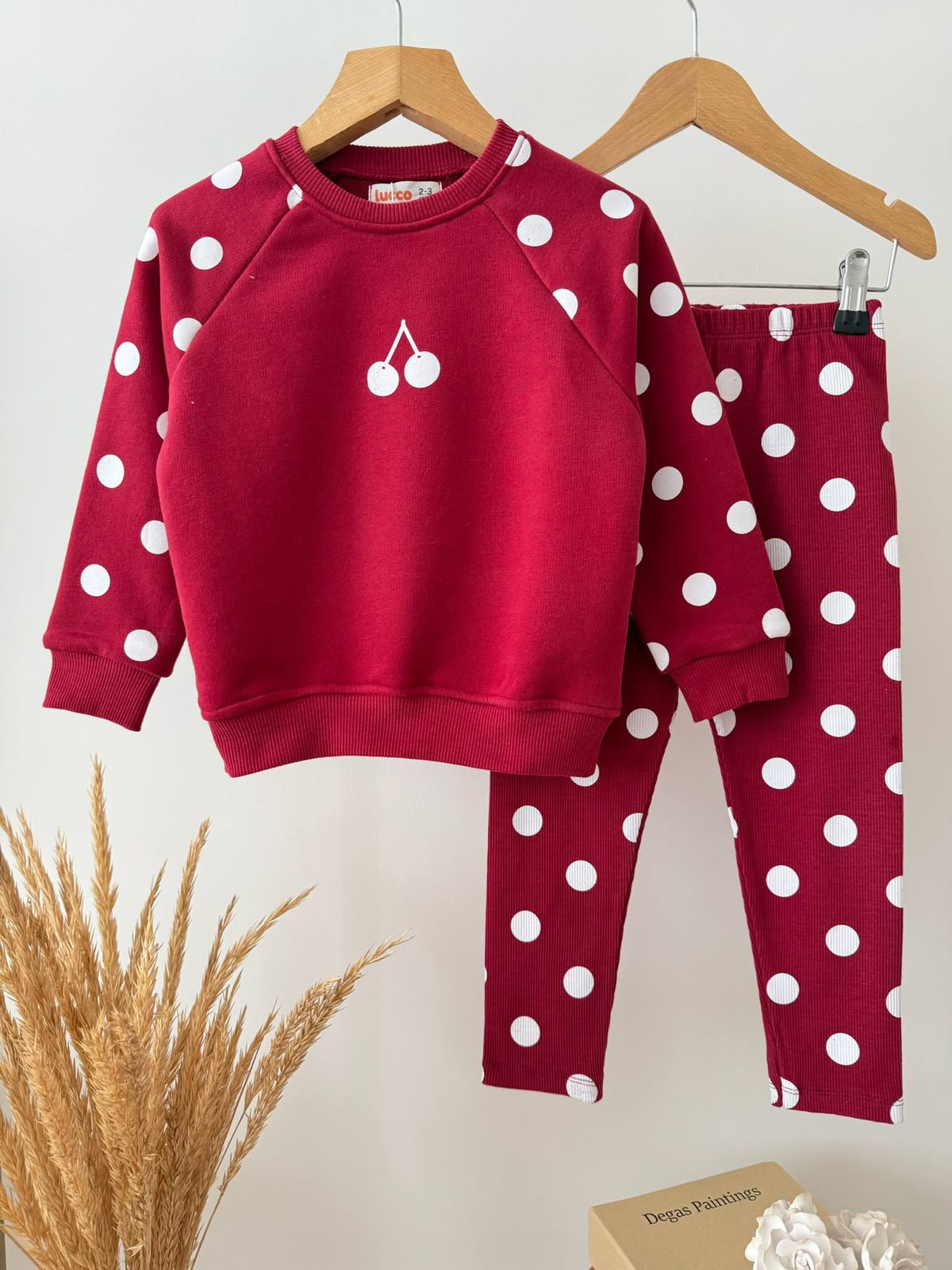 RED POLKA DOTS