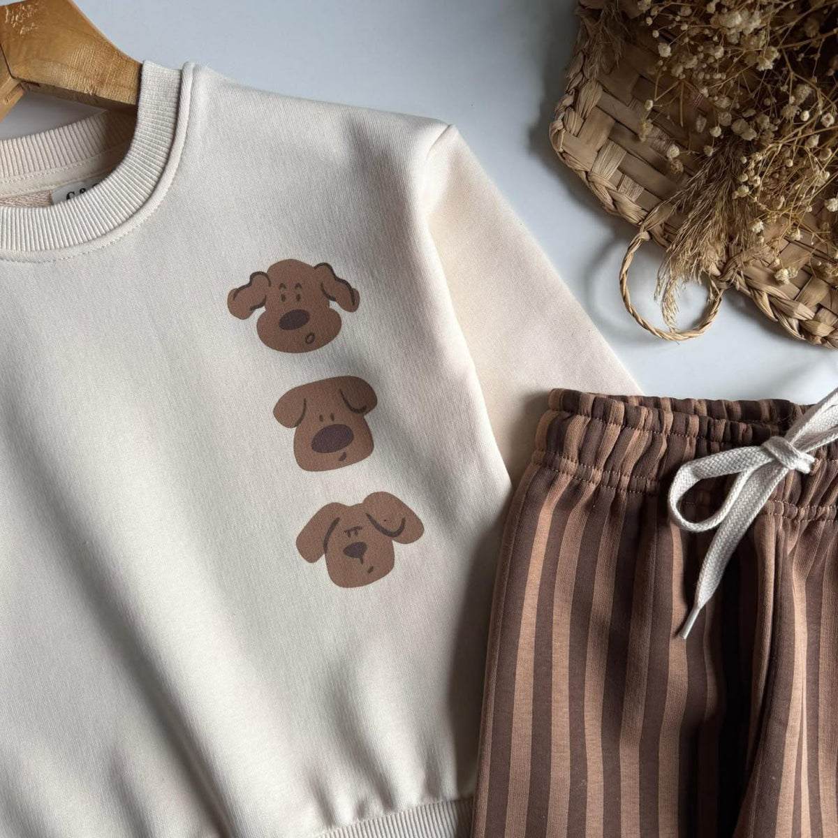 BROWN DOG PANT SET