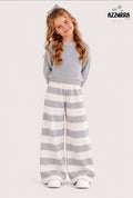 WHITE AND GREY WOOL SET