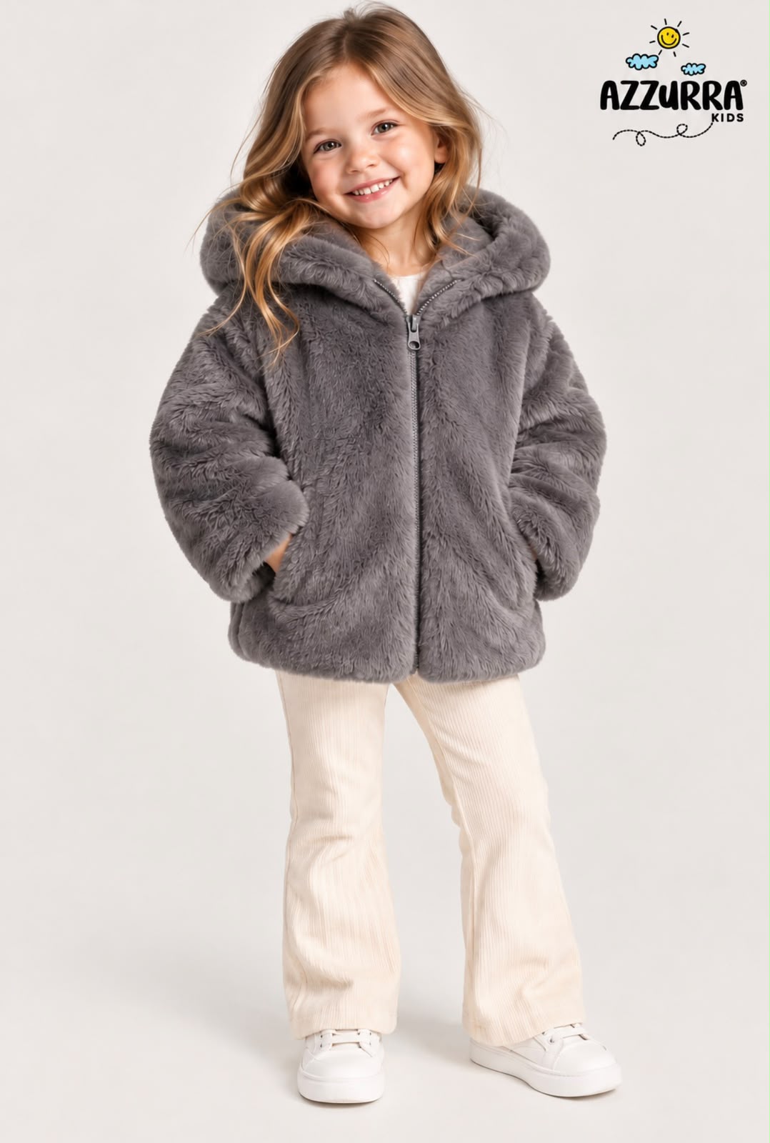 FUR DARK GREY JACKET
