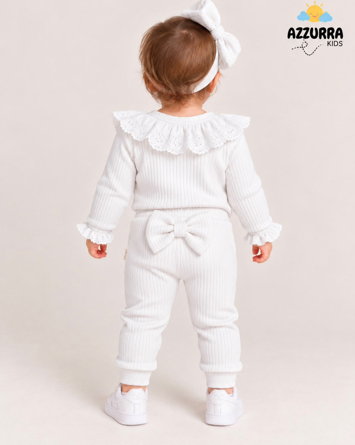 WHITE PANT SET
