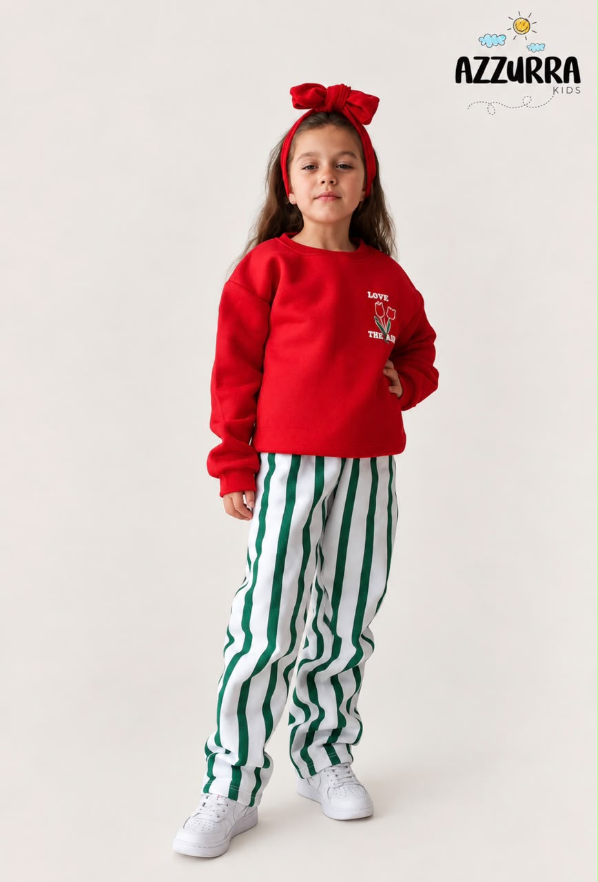 LOVE IS IN THE AIR FLEECE SET
