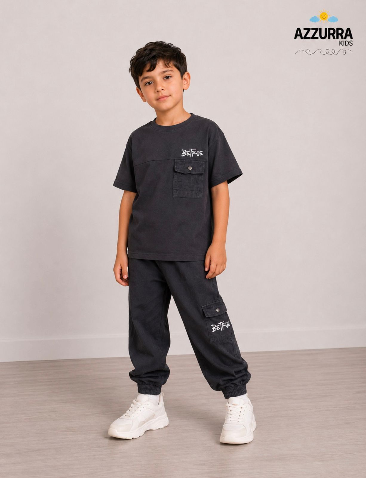 BLACK PANT SET