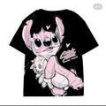 STITCH BLACK TSHIRT