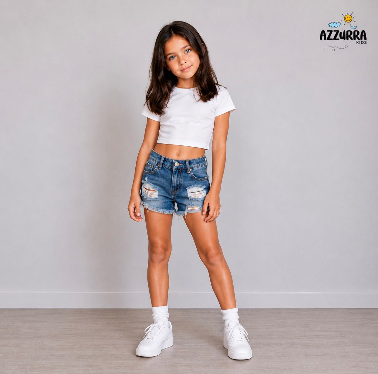 DENIM SHORT