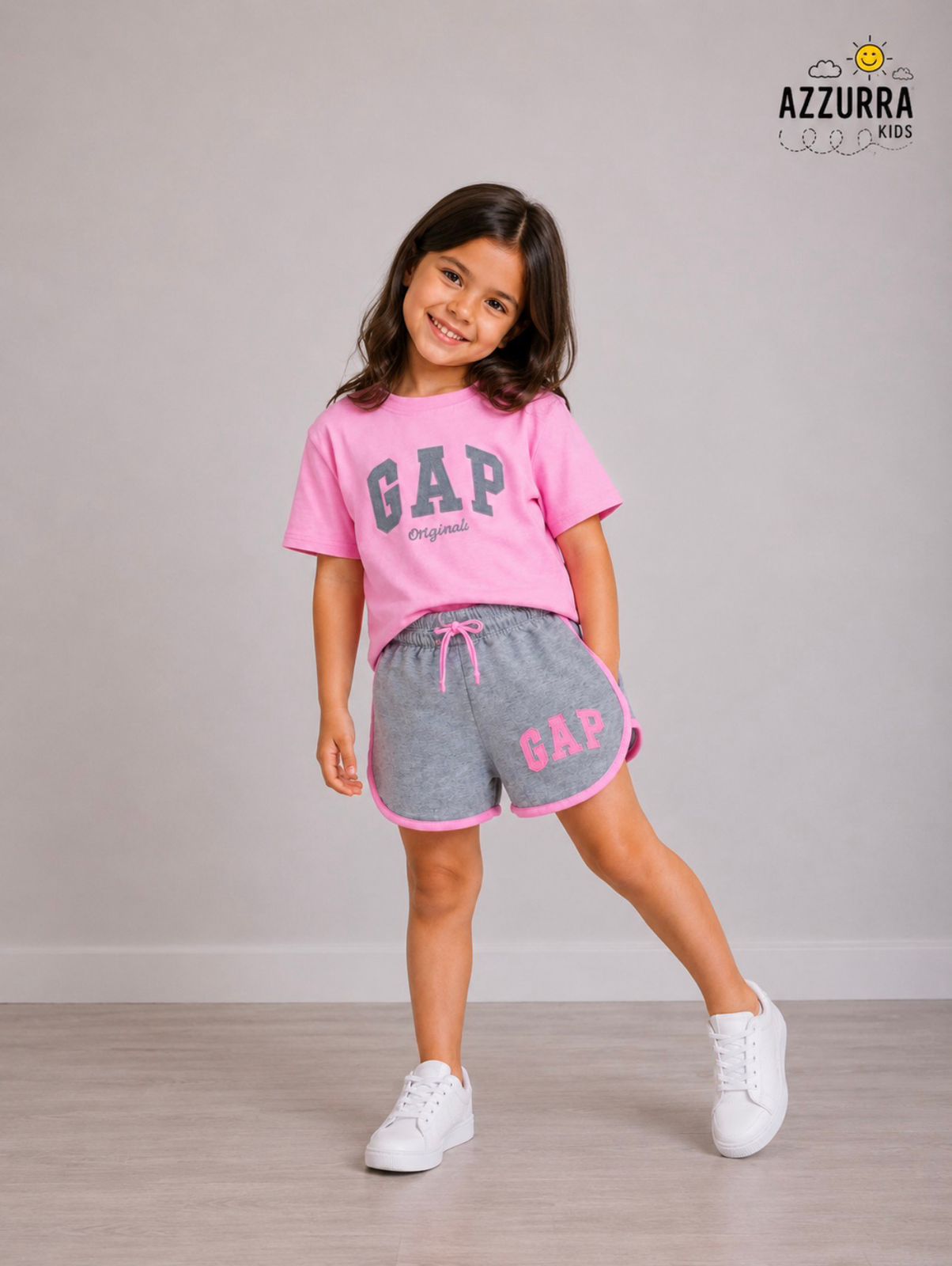 PINK AND GREY GAP SET