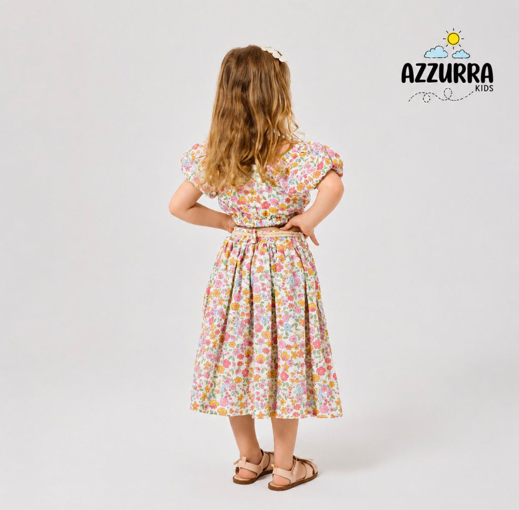 FLORAL SKIRT SET