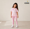 FLORAL PINK ADIDAS SET