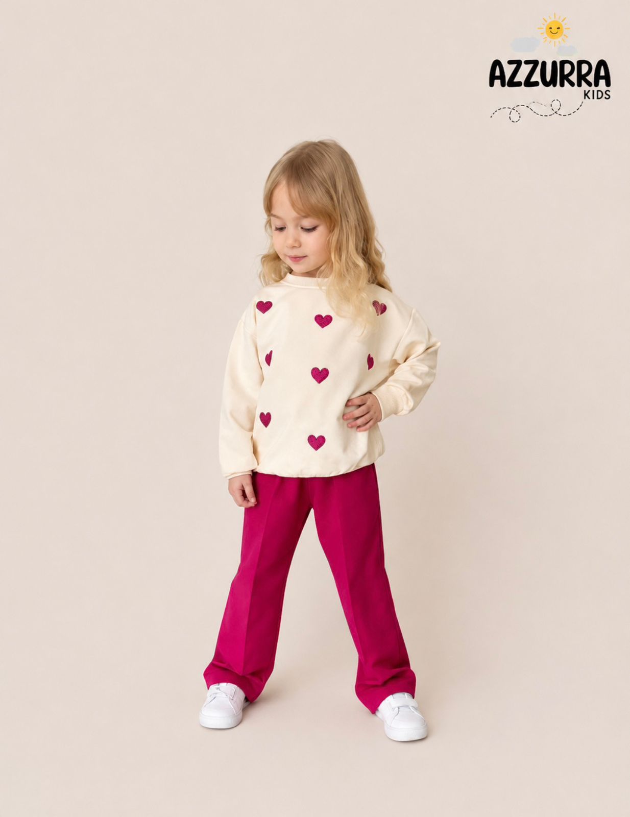 FUCHSIA HEART SET