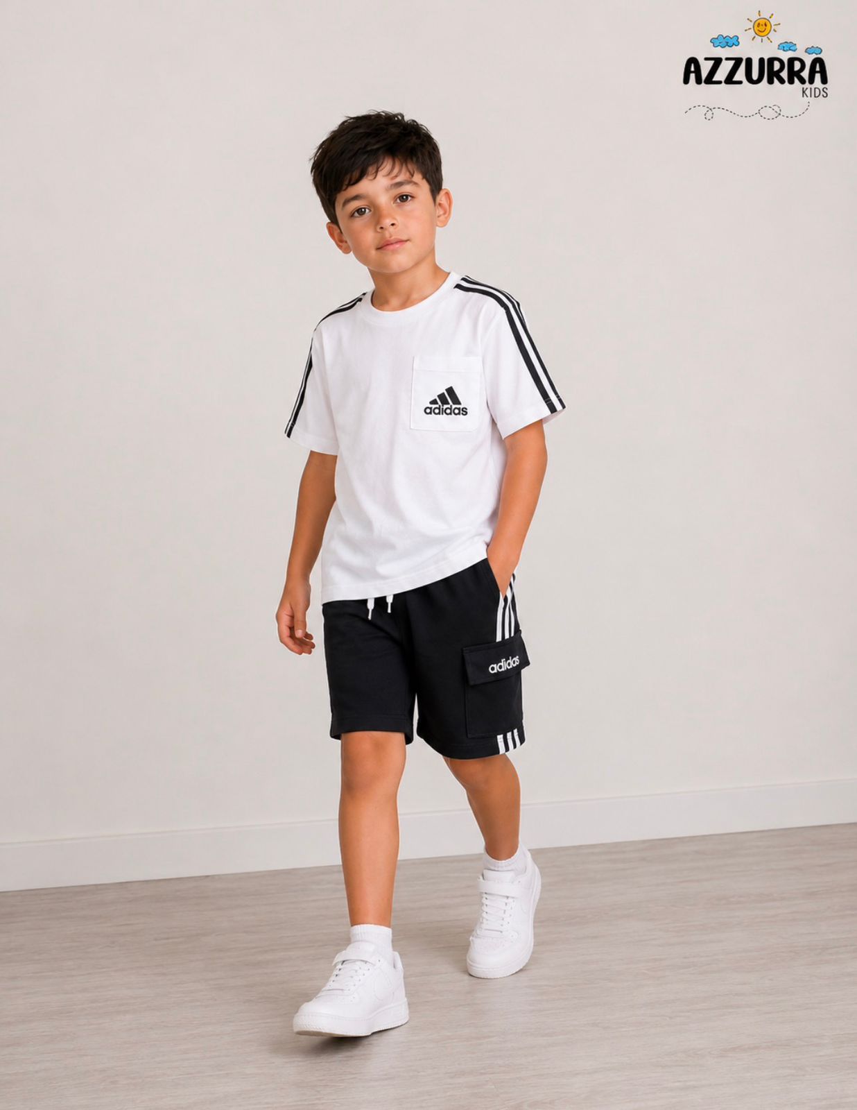 ADIDAS CARGO SHORT SET