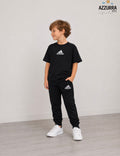 ADIDAS BLACK PANT SET